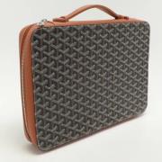 Pre-owned Canvas briefcases Goyard Vintage , Brown , Heren