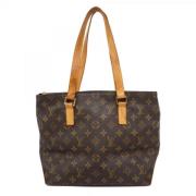 Pre-owned Fabric totes Louis Vuitton Vintage , Brown , Dames