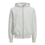 Urban Edge Hoodie Jack & Jones , White , Heren