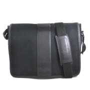 Pre-owned Canvas shoulder-bags Coach Pre-owned , Black , Dames