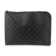 Pre-owned Canvas home-office Louis Vuitton Vintage , Black , Dames