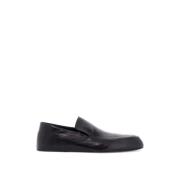 Klassieke leren loafers met opvouwbare hiel Jil Sander , Black , Dames