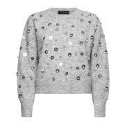 Icona Sweaters Kaos , Gray , Dames