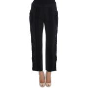 Zwarte Torero Capri Broek Dolce & Gabbana , Black , Dames