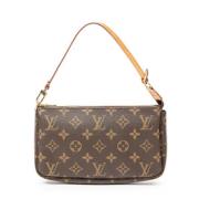 Pre-owned Canvas louis-vuitton-bags Louis Vuitton Vintage , Brown , Da...