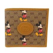 Pre-owned Fabric wallets Gucci Vintage , Brown , Dames