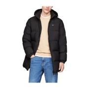 Essentiële Donsjas Urban Stijl Tommy Hilfiger , Black , Heren