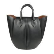 Stijlvolle Punch Tote Tas JW Anderson , Black , Dames