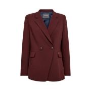 Bordeaux Jurk Jas MOS Mosh , Red , Dames