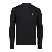 Zwarte heren trui Lyle & Scott , Black , Heren