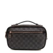 Pre-owned Canvas louis-vuitton-bags Louis Vuitton Vintage , Black , Da...