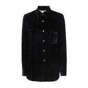 Zwarte Blouse voor Vrouwen Comme des Garçons , Black , Dames