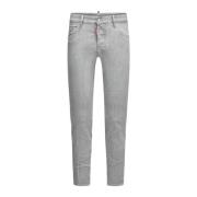 5 Pocket Pants Dsquared2 , Gray , Heren