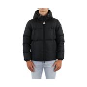 Korte donsjas Moncler , Black , Heren