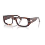 Havana Brillen Montuur Persol , Brown , Unisex