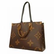 Pre-owned Fabric totes Louis Vuitton Vintage , Brown , Dames