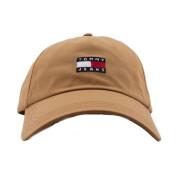 Heritage Core 5 Panel Cap Tommy Jeans , Brown , Heren