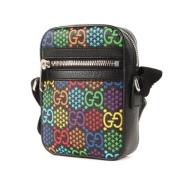 Pre-owned Leather gucci-bags Gucci Vintage , Multicolor , Dames