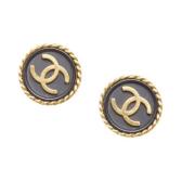 Pre-owned Metal chanel-jewelry Chanel Vintage , Yellow , Dames