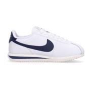 Witte Leren Lage Sneakers Nike , White , Dames