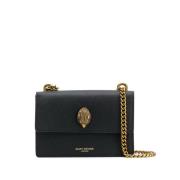 Gouden Crossbody Tas met Magneetsluiting Kurt Geiger , Black , Dames