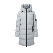 Lichtgrijze Manlie 3/4 jas Ecoalf , Gray , Dames