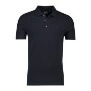 Polo shirt korte mouw donkerblauw Lyle & Scott , Blue , Heren