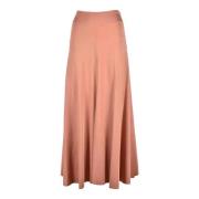 Viscose Elastaan Rok Erika Cavallini , Red , Dames