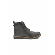 Bruin leren winter enkellaars Westcombe Clarks , Black , Heren