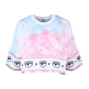 Stijlvolle katoenen T-shirt Chiara Ferragni Collection , Multicolor , ...