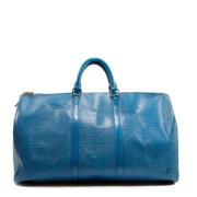 Pre-owned Leather louis-vuitton-bags Louis Vuitton Vintage , Blue , Da...