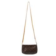 Pre-owned Canvas louis-vuitton-bags Louis Vuitton Vintage , Brown , Da...