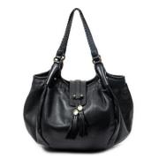 Pre-owned Leather gucci-bags Gucci Vintage , Black , Dames