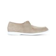 Beige Veterschoenen Kiton , Beige , Heren