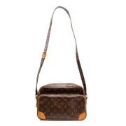 Pre-owned Canvas louis-vuitton-bags Louis Vuitton Vintage , Brown , Da...