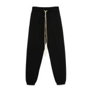 Zwarte Sweatpant Stijlvol Comfortabele Casual Kleding Fear Of God , Bl...