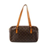 Pre-owned Canvas shoulder-bags Louis Vuitton Vintage , Brown , Dames