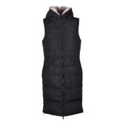 Puffer Vest in Polyester Rino&Pelle , Black , Dames