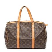 Pre-owned Canvas handbags Louis Vuitton Vintage , Brown , Dames