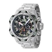 Venom Heren Quartz Horloge - Groene Wijzerplaat Invicta Watches , Gray...