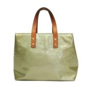 Pre-owned Canvas handbags Louis Vuitton Vintage , Green , Dames