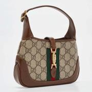 Pre-owned Canvas gucci-bags Gucci Vintage , Brown , Dames