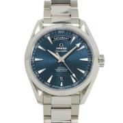 Pre-owned Stainless Steel watches Omega Vintage , Blue , Dames