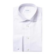 Wit Slim Fit Zakelijk Overhemd Eton , White , Heren