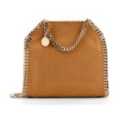 Mini Tote Schoudertas in Shaggy Deer Stella McCartney , Brown , Dames