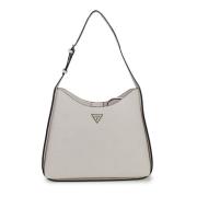 Grote Hobo Tas Herfst/Winter Collectie Guess , Gray , Dames