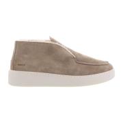 Heren Jiro Suo Fur Loafer Beige Nubikk , Beige , Heren