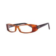 Elegante bruine plastic monturen met filter Dsquared2 , Brown , Dames