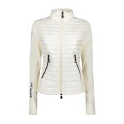 Witte Nylon Jas Lente-Zomer 2024 Moncler , White , Dames