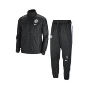 Brooklyn Nets Courtside Trainingspak Zwart/Wit Nike , Black , Heren